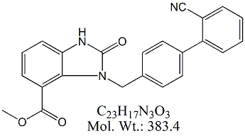 Azilsartan O-Desethyl Nitrile Impurity